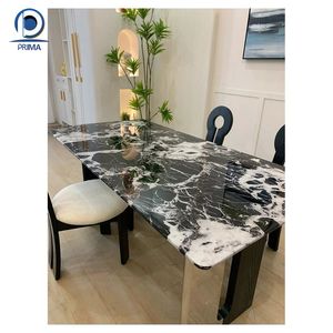 Prima personnalisé luxe pierre haut <span class=keywords><strong>de</strong></span> gamme Villa <span class=keywords><strong>Jade</strong></span> Texture Table Durable naturel luxe pierre - Product Image 4
