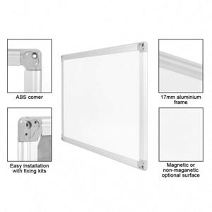 Pizarra Magnética de Borrado en Seco, Pizarra Blanca Grande para Pared, Ideal para Oficina, Escuela, Proyectos y Niños - Product Image 4