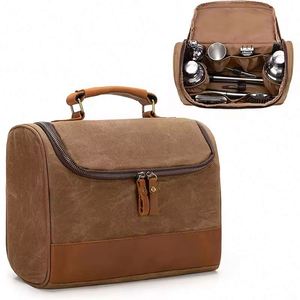 Kit de barman professionnel portable en toile, échantillon gratuit, ensemble d'accessoires de bar, sac à outils pour barman - Product Image 1