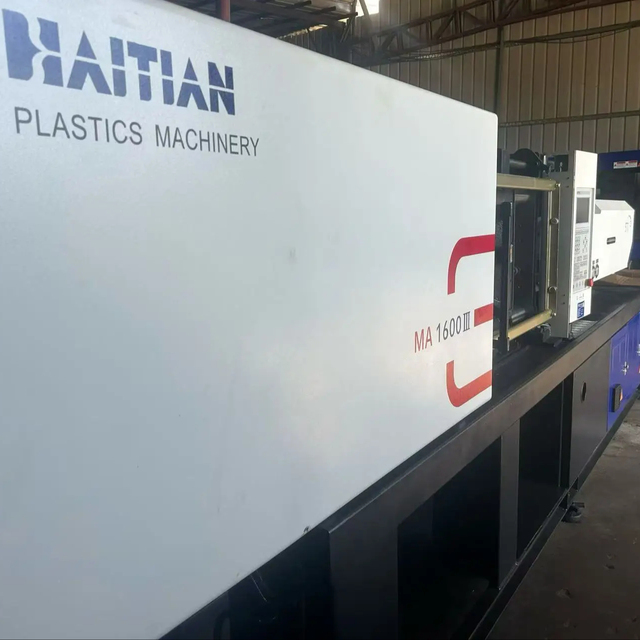 MA1600 Used Haitian Horizontal Hydraulic Injection Molding Machine with PLC & Pump Energy Saving Plastic Molding Equipment