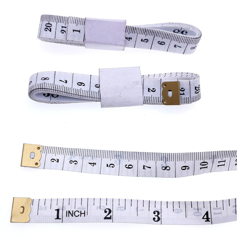 60-дюймовый ПВХ рулетка двойная шкала тела швейная Гибкая линейка медицинский измерениями тела пошив по индивидуальному заказу ремесло винил линейка