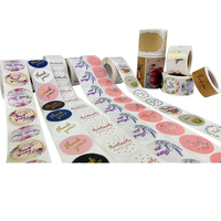 500ps Sealing Stickers Thank You Label Tags for Small Business