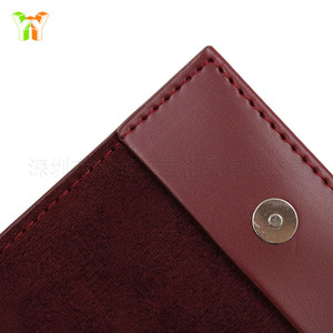Shenzhen manufacturer <b>customizes</b> PU perfume cases, Korean style minimalist <b>lipstick</b> protectors, mini perfume bags. - Product Image 3