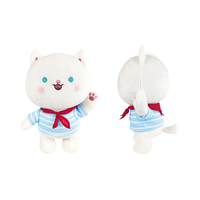 Vente en gros chaton personnalisé de 8 pouces animaux en peluche design original super doux en peluche PP coton anti-stress inspiré Animal Crossing