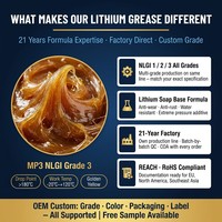 Gemuk Litium Tahan Tekanan Ekstrem Tugas Berat EP NLGI 1 2 3 Pelumas Bantalan Chassis Pin Roller OEM ODM Langsung dari Pabrik