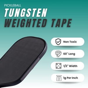 مخصصة غير سامة ذاتية اللصق الرصاص المرجحة التنغستن لpickleball - Product Image 2