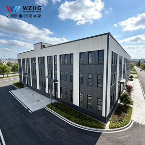 Fireproof Steel Structure Building Portal <b>Frame</b> <b>for</b> Commercial Use Warehouse & Workshop ISO Certified - Product Image 1