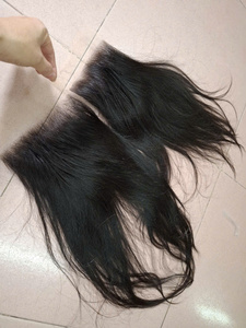Extensiones de Cabello Virgen Vietnamita de Alta Definición para Cierre Frontal de Encaje, Cierres Frontales de Encaje, Cabello Remy, Color Natural - Product Image 3