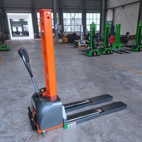 Chariot élévateur à palettes auto-chargeur Everlift, capacité de 0,5 tonne, 1 tonne, 1,3 tonne, 1,5 tonne, avec batterie au lithium