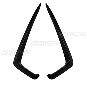 For Volkswagen Sagitar Jetta MK7 2019-2021 Front Bumper Spoiler Fog Lamp Cover Air Knife <b>Splitter</b> Body Kit - Product Image 2