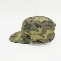 Casquette Snapback Unisexe en Polyester/Coton avec Broderie Personnalisée Camouflage, Mode Hiver Hip Hop Street Sportive, pour le Sport et le Cyclisme