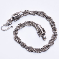 Bracelet de haute qualité en argent sterling 925 pour femmes, fabricant de bracelet uni en argent, bracelet en argent de haute qualité