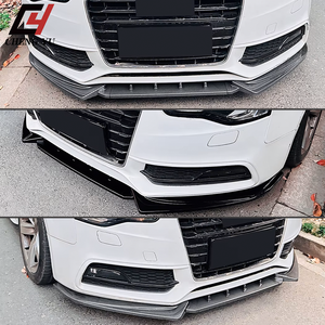 Alerón Delantero en Negro Brillante y Estilo Carbono para Audi <span class=keywords><strong>A5</strong></span> S5 <span class=keywords><strong>8T</strong></span> 2012-2017, ABS Facelift <span class=keywords><strong>S</strong></span>-<span class=keywords><strong>Line</strong></span>, Mejora del Alerón Exterior - Product Image 3