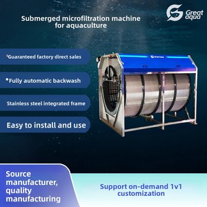 Cao hiệu quả thủy sản nông nghiệp quay trống lọc sinh học Thiết bị lọc hệ thống tuần hoàn nước được sử dụng cho ao Koi - Product Image 3