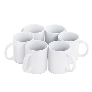 ขายตรงจากโรงงาน แก้วกาแฟเซรามิก แก้วพอร์ซเลน แก้วเปล่าสำหรับพิมพ์ลายซับลิเมชั่น - Product Image 5