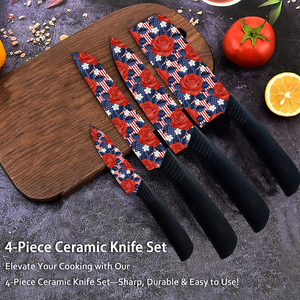 Juego de Cuchillos de Cocina de Cerámica Premium, Ambidiestros, Aptos para Lavavajillas, Uso Profesional, Envío Gratuito - Product Image 3