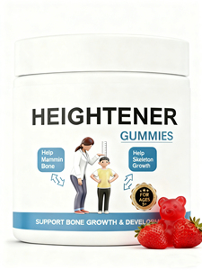 เยลลี่เสริมอาหารเพิ่มความสูงสูตรธรรมชาติ ผลิตแบบ OEM/ODM สำหรับแบรนด์ส่วนตัว ผสมแคลเซียม แมกนีเซียม สังกะสี กลูโคซามีน และวิตามิน สำหรับวัยรุ่นและผู้ใหญ่ - Product Image 1