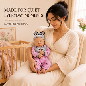 BAkwbwBY Poupée <span class=keywords><strong>Reborn</strong></span> 18 Pouces Silicone Solide Intégral Bébé Réaliste Nouveau Né OEM ODM Usine Grossiste Fournisseur Cadeau - Product Image 4