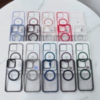 Coque magnétique en TPU mat pour iPhone 17 Pro Max compatible avec le chargement sans fil, pour iPhone 16, 15, 14, 13, 12, 17 Air