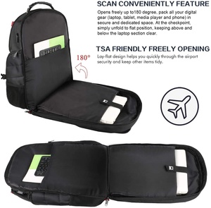 Ba lô du lịch đa năng chất lượng cao dành cho nam, đựng <span class=keywords><strong>laptop</strong></span>, thích hợp cho công việc văn phòng - Product Image 3