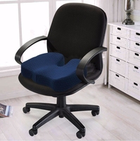 Coussin de siège de voiture Mousse à mémoire de forme en U Chaise orthopédique Soulagement de la douleur Sciatique Bureau Maison Amovible & Lavable Ergonomique Hémorroïdes