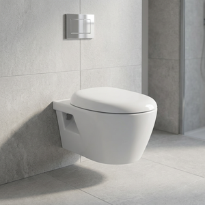 Nouvelle commode sanitaire: WC muraux en céramique de style européen Toilettes de salle de bain combinées, qualité d'exportation au prix le plus bas - Product Image 5
