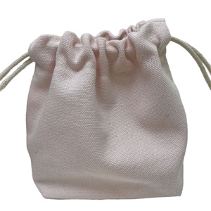 Organic Cotton Linen Muslin <b>Drawstring</b> <b>Bag</b> Eco-Friendly Reusable Custom Logo Printed Minimalist <b>Make</b>-<b>up</b> Packaging Recyclable - Product Image 1