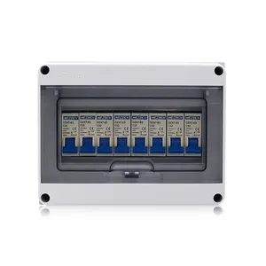 OEM MEZEEN HT Series 8 Way Distribution Boxes IP 65 ABS Plastic Quality MCB Electrical Distribution Box