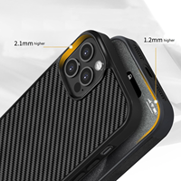 Coque en fibre de carbone véritable pour Iphone 16 15 14 13 12 11 Plus Pro Max Magnetic Wireless Charging Phone Cover