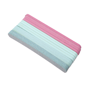 Self-Adhesive Replaceable Emery Zebra Sandpaper <strong>Pads</strong> Double Side Metal Plate Stainless Nail <strong>Files</strong> and Buffer for Polishing - Product Image 4