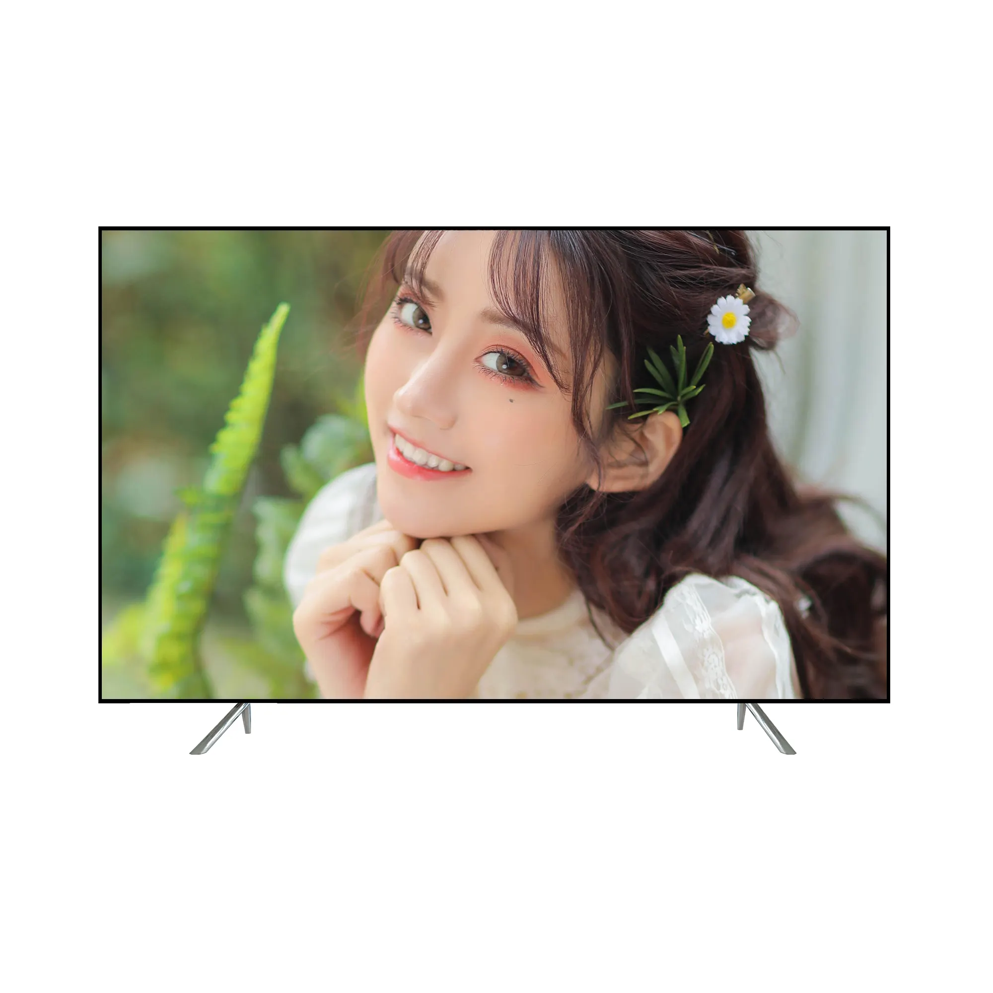 4k स्मार्ट टीवी 100 इंच 4K अल्ट्रा पतली एंड्रॉयड टेलीविजन SOZN ब्रांड टीवी का नेतृत्व किया
