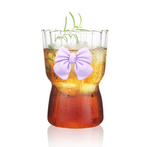 Verre haut gobelet ondulations <span class=keywords><strong>verrerie</strong></span> pour boire Vase à fleurs de table pour mariage coloré <span class=keywords><strong>arc</strong></span> décoration ondulations grands verres - Product Image 1