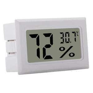 Thermomètre hygromètre numérique LCD miniature de haute qualité, capteur de température domestique, thermomètre d'ambiance miniature en plastique avec écran LCD - Product Image 1