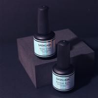 Base de vernis à ongles en gel UV/LED 15 ml, effet caoutchouc, forte adhérence, longue tenue, marque privée, logo personnalisé, vente en gros pour salons
