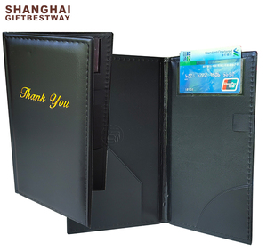 Good Quality and Price of Pvc Hotel Bill Folder Leather <strong>Server</strong> <strong>Book</strong> for Waitress Check Presenter - Product Image 4