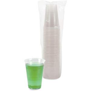 Boardwalk BWKTRANSCUP14PK 14 Onzas Vasos de Plástico de Polipropileno para Bebidas Frías con Tapa Translúcida, Paquete de 50, para Bebidas Frías, Té con Leche, Vodka - Product Image 2