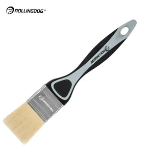 1.5 Inch 40mm ROLLINGDOG 10599 With Very Soft SRT Filament Stain And Oil Flat Paint Brush