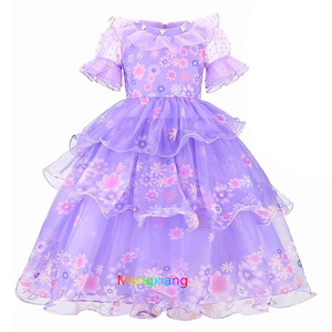 Disfraces <span class=keywords><strong>de</strong></span> dibujos animados magia <span class=keywords><strong>Encanto</strong></span> TV y película vestido <span class=keywords><strong>de</strong></span> princesa para niña Isabela <span class=keywords><strong>Mirabel</strong></span> <span class=keywords><strong>encanto</strong></span> disfraz Cosplay Dolores Pepa vestidos <span class=keywords><strong>de</strong></span> niña - Product Image 2