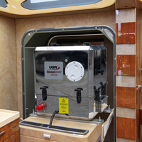 Générateur diesel portatif marin Fischer Panda moteur Kubota fréquence 50Hz 230V évalué AVR 10KW alternateur de refroidissement par eau de mer cc