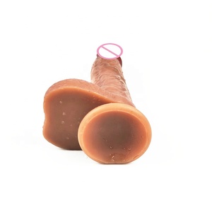 Dildo réaliste <span class=keywords><strong>avec</strong></span> ventouse puissante, dildo en silicone souple, jouets sexuels pour adultes, <span class=keywords><strong>prépuce</strong></span> réaliste en silicone liquide pour femmes - Product Image 6
