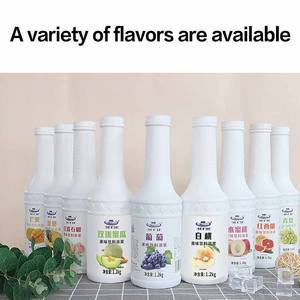 Jugo de limón, tienda de té de la leche, jugo concentrado especial, bebida, <span class=keywords><strong>sabor</strong></span> a fruta, pulpa original gruesa, concentrado de jugo de limón, 1,2 kg - Product Image 4