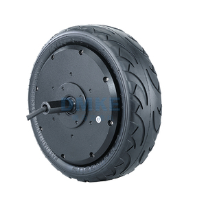 Agv 12 12 بوصة 48 فولت 36 فولت Dc 47 W 30N.M 15 محور عجلة كهربائي بدون فرش مع جهاز تشفير بصري - Product Image 2