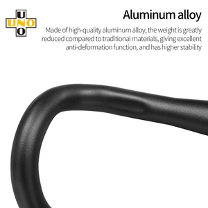 Giá tốt UNO xe đạp đường thả tay lái 31.8*380/400/420mm Hợp kim nhôm nhỏ gọn đua thả Thanh-Phiên bản mới in logo - Product Image 4