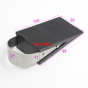 Child Grey Safety Soft Rubber <strong>Door</strong> Stopper <strong>Wedge</strong> - Product Image 6