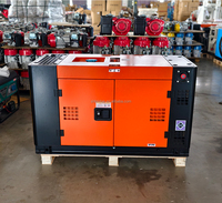 Leistungsstarker Generator Zweizylinder Leise 12KW 15KW 18KW 20KW 12KVA 15KVA 18KVA 20KVA 25KVA Dieselgeneratoren Elektrostart 380V