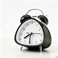 Jam Alarm Logam Estetis Siap Kirim, Layar Dapat Diredupkan Fungsi Snooze Jam Meja Senyap untuk Meja Samping Tempat Tidur Hadiah Rumah