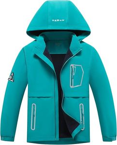 Ensemble de manteaux imperméables en polyuréthane de qualité supérieure OEM, design à capuche cachée pour la saison hivernale, <span class=keywords><strong>manteau</strong></span> pour garçon - Product Image 1