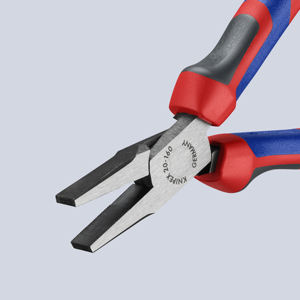 KNIPEX 20 02 160 Alicates de punta plana con mangos ergonómicos, negros 160 mm - Product Image 3