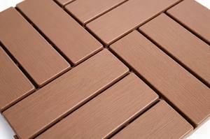 Suelo para Interiores y Exteriores Resistente al Agua de 12" X 12", para Uso <span class=keywords><strong>en</strong></span> Todo Tipo de Clima, Tarima para Patio, Terraza, Piscina, Jardín, Balcón - Product Image 4
