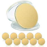 Pièce de monnaie vierge double face pour défi, pièce commémorative vierge, sans quantité minimale de commande pour gravure de logo personnalisé